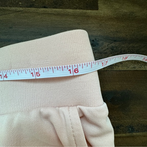 Fabletics Sleek Knit Wide Leg Pull On Pant Blush Pink XL Athleisure Loungewear - Picture 7 of 8